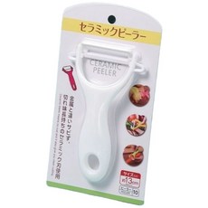 KOMEKI 日本陶瓷削皮器 KM 陶瓷刀片 白色, KM 陶瓷削皮器, 白色, 1個