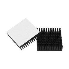 알루미늄 모터 방열판 압출 3D 프린터 부품 Nema17 42 스텝퍼 전자 40x40x11mm, 03 4PCS