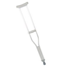 진산 겨드랑이 목발 의료용 골절 환자 보조기 경량 알루미늄, 중, 1개