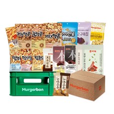 머거본 종합 간식 스낵박스, 1세트, 17종