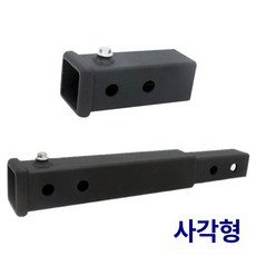 트레일러 커플러 연장봉 거치대 견인 커넥터, 1개