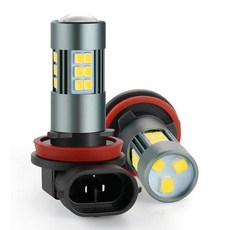 IFunyLED H10 LED 안개 전구 매우 밝은 9145 9140 LED 안개등 6500K 쿨 화이트 플러그 앤 플레이 자동차 트럭 SUV용 교체 조명 2개 팩, H11-골드 옐로우