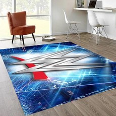 축구장 지역 깔개 스포츠 필드 인쇄 놀이 매트 거실 침실용 미끄럼 방지 바닥 카펫 청소년 방 장식, 6) 1 - 60x90cm, 1개