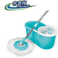 PRO MOP 360度手壓式旋轉拖把組 輕鬆清潔 告別濕漉漉 地板速乾, 1個