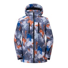 스노우웨어 방수 스키 복 스노우 보드 슈트 야외 착용 겨울 재킷 커플 스포츠, 7. shangyi-huise / G. 3XL