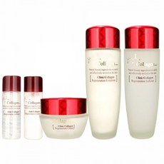 콜라겐 은행잎추출물 피부결 화장품 스킨로션크림세트, 1개