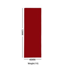 다양한 색상의 유리섬유 재질 DIY G10 핸들 스틸 가스켓 종이 1개 나이프, d120X40X1mm