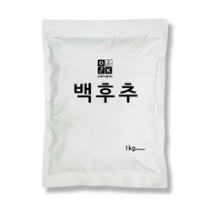 백후추 대용량 화이트페퍼, 1개, 1kg