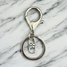 키링 열쇠고리 랍스터 부자재 실버 키링만들기재료 붕어고리 키링재료