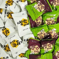 롯데 찰떡파이 두바이ST 피스타치오맛+오리지널 혼합 행사 모임 대용량간식, 70개, 30g