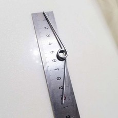 고지가위 V형스프링 손잡 이형스프링 가지치기가위 플라워가위스프링 부속품 당김스프링 세로스프링, 고지가위V스프링(1개)
