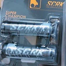 BG SCRK 透明糯米腸 矽膠 超軟Q 止滑 各車系適用, 1個, 白色,124MM無孔