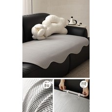 소파 패드 여름용 쿨매트 냉감 섬유, 1개, 1단계 쿨링-그레이
