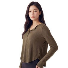 Kyails 여성 운동복 요가 상의 긴팔 필라테스복장
