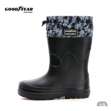 Goodyear 輕量EVA男款雨靴 防水防滑 SRC認證