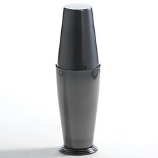 Yukiwa 波士頓雪克杯組 亮面黑有底座 酒吧調酒工具, 1個