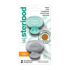STERIPOD 페퍼민트 칫솔을 함유된 깨끗 에센셜 칫솔 오일이 클립온 프로텍터 신선하고