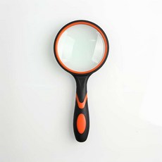 돋보기 4배율 학습 서류 독서 휴대용 확대기 글자