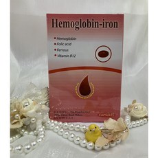 Hemoglobin-iron 女寶膠囊 血紅素 鐵膠囊 60粒 美國進口 新配方 保健食品, 1個