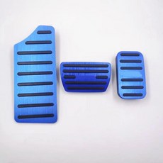 자동차 가스 브레이크 페달 시빅 세대 미끄럼 방지 발받침 풋 커버 부품, 7. 3pcs, 기본