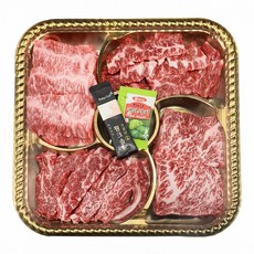 와규 소고기 오마카세 세트 600g [레드인블랙 와규], 1개