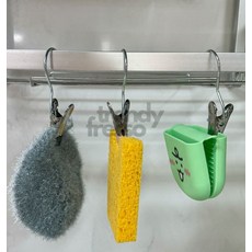 마켓터치드 집게 모자바지걸이 10P 바지걸이집게