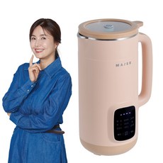 마이어 두유 마스터 칼날 분리 1.5L 대용량 신애라 두유제조기 이유식 죽 식혜 요거트 주스 (MH-MR1504), MR1504(피치)