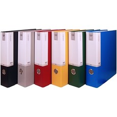 A4 합지3공링바인더 (인덱스/D링/7cm) 3320, 적색