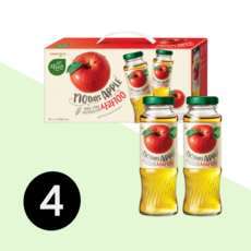 자연은 사과 180mL 48병 과일주스