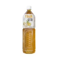 유나인베이스 유자 1.5L X 8ea / 과일원액 유자아이스티 희석음료, 8개