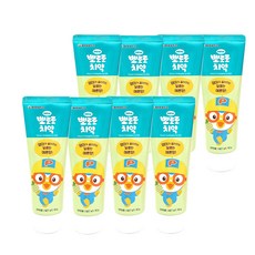 뽀로로 뉴 어린이 치약 메론향, 90g, 8개
