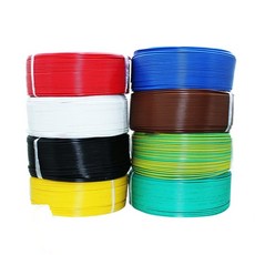 전선 보호관 방수 전선관 배관용 튜브 배선 보호 기본, 1개, 1.0 RV 100m 롤