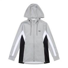 [르까프] 여성 절개 배색 후드 집업(L1220FJ156_MG)