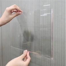 GIVAEGI 투명 안내틀 A4 가로형 매장POP