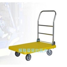 荷重500KG 5吋PPR輪塑鋼手推車 - 超耐重超靜音折疊載物車, 1個, 替換輪組(固定*2+活動*2)