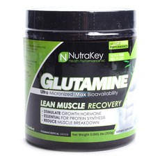 NutraKey L-谷氨酰胺, 300克, 1個