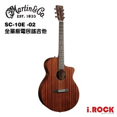 Martin SC-10E 02 全單板 電木吉他 民謠吉他 內建拾音器 公司貨【i.ROCK 愛樂客樂器】, 1個, SC-10E-02