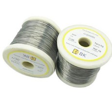 니크롬선 실험용 회로 저항판 과학 불꽃반응 열선, 0.45mm / 50미터(2080 소재)
