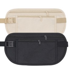 핸드폰 러닝 여행 힙쌕 힙색 주머리 가방 허리 달리기, 블랙, 1개
