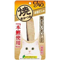 CIAO 炙燒本鰹魚柳條 飽到吃不膩, 25g, 1個, 高湯風味 HK-04