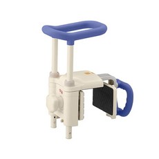 【海夫健康生活館】佳樂美 安壽 SIAA防霉抗菌加工 浴缸扶手, 藍色, 1個