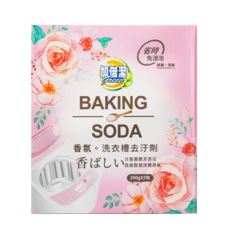 加倍潔 Green小蘇打香氛洗衣槽去汙劑 滾筒洗衣機適用, 200g, 2