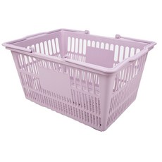 지금스토어 쇼핑 마트바구니 대형, 연보라색, 1개