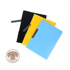 마블네 A4 원터치 플라스틱 양쪽 레버 클립화일 a4클립파일 A4파일케이스