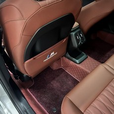 시트 킥 방지 패드 3 5 7 시리즈 X1 X3 iX3 X4 X5l 뒷좌석 발자국 킥패드 스크래치 백커버, 1개, 23-26년식 X1/X2/ix1 반커버