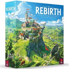 MighTY 미국매장정품+ Boards Rebirth - 타일 배치 보드 게임 양면 스코틀랜드-아일랜드 유로게임 세트 무성하고 희망찬 미래 만 10세 이상 2~4인용 18522