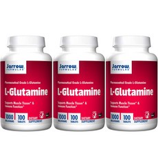 Jarrow FORMULAS 賈羅公式 左旋麩醯胺酸錠 1000mg, 100顆, 3罐