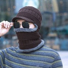 MOA 라이딩 방한모자 넥워머 털모자 머리띠 커피, 없음