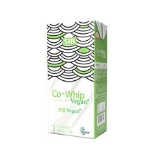 선인 코휩비건 1kg/비건휘핑크림/Vegan/식품성생크림, 1개, 1kg