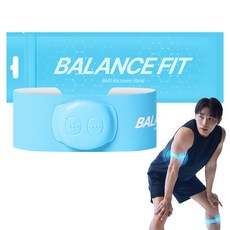 95프로블럼 발란스핏 EMS 리커버리 밴드, 블루, 1개